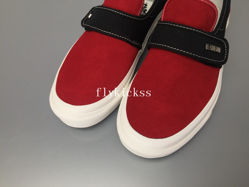 Fear of God x Vans Slip-On VN0A3MQ5NP4H Red